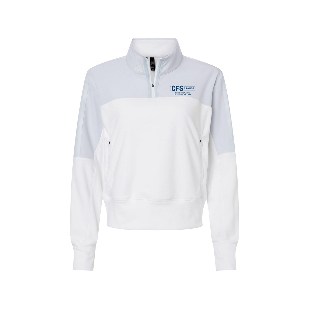 CFS Brands Adidas Fleece Quarter-Zip Pullover
