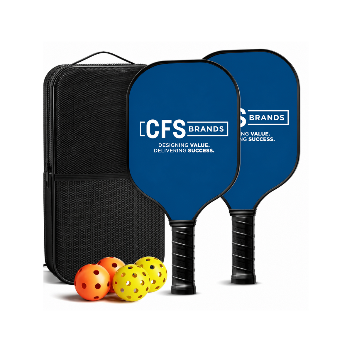 CFS Brands Fiberglass Pickleball Set